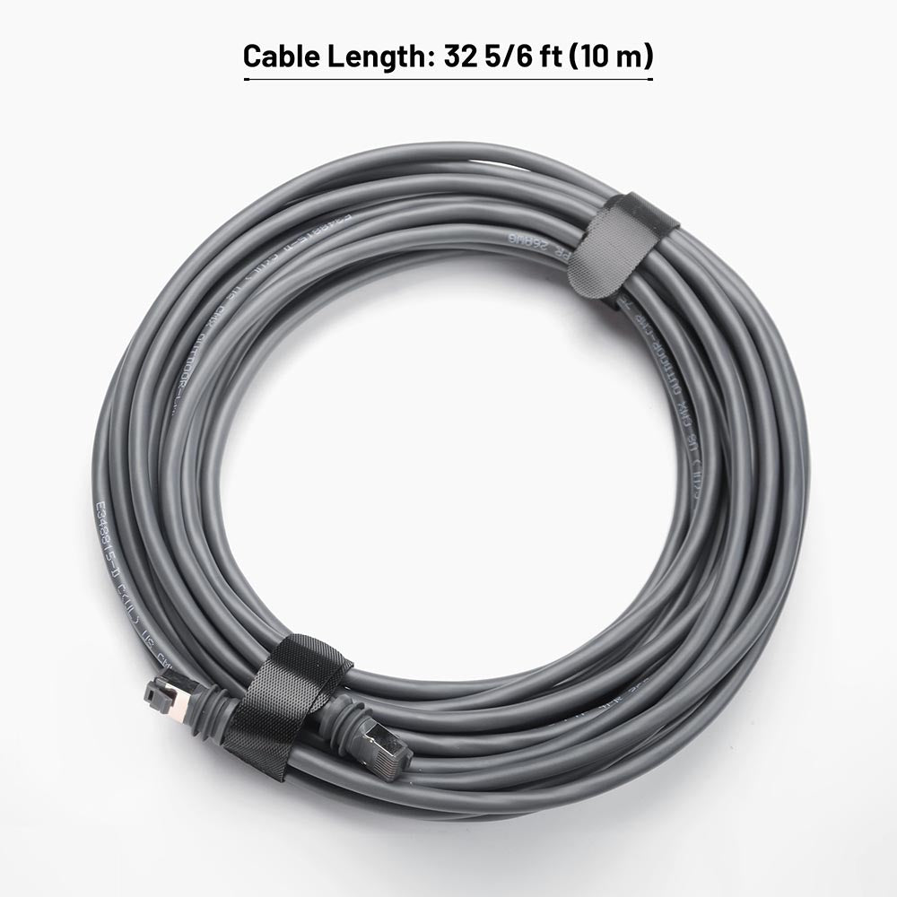 For StarLink GEN3 Cable, For Starlink Ethernet Extension Cable Waterproof High Speed Cat 6 Ethernet Standard Replacement Long Cord for Satellite V3 Sata Internet Starlink Routing Network Kit - xlinkcore
