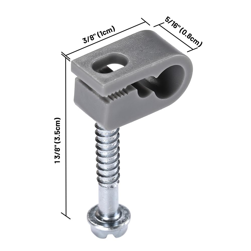 For Starlink Cable Routing Kit Screws+ Clamps for Starlink Series Wire Clip 20 Packs - xlinkcore