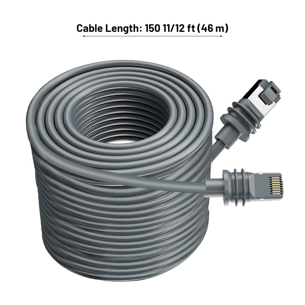 For StarLink GEN3 Cable, For Starlink Ethernet Extension Cable Waterproof High Speed Cat 6 Ethernet Standard Replacement Long Cord for Satellite V3 Sata Internet Starlink Routing Network Kit - xlinkcore