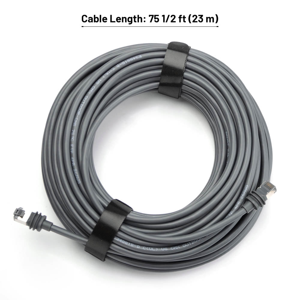 For StarLink GEN3 Cable, For Starlink Ethernet Extension Cable Waterproof High Speed Cat 6 Ethernet Standard Replacement Long Cord for Satellite V3 Sata Internet Starlink Routing Network Kit - xlinkcore