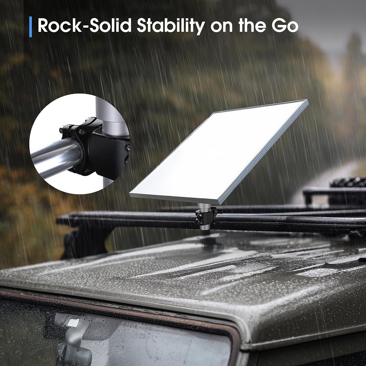 For Starlink Mount for Mini Dish to Poles, RV Ladders, Railings, Racks - xlinkcore