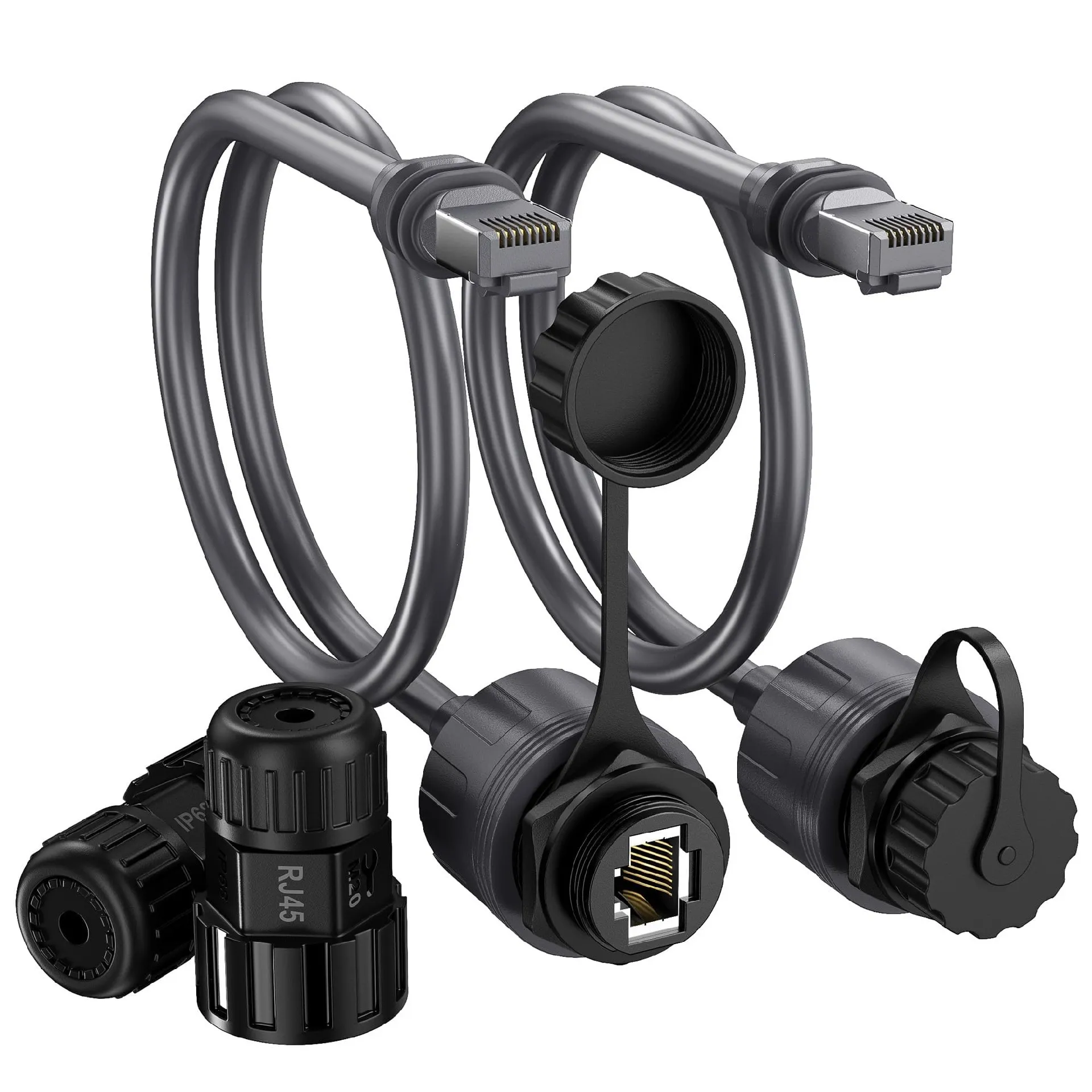 (2 Pack) For Starlink Mini/Gen 3 Ethernet Adapter, Waterproof Starlink Cable Extension for Mini Starlink, Star Link S... - xlinkcore