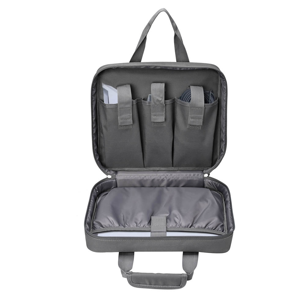 For Starlink Mini Carry Bag, Travel Shoulder Bag with Shoulder Strap for Starlink Mini Dish Kit, 600D Heavy Duty Oxford Cloth, Shockproof Portable Storage Briefcase Handbag for Outdoor, Camping, Sailing - xlinkcore