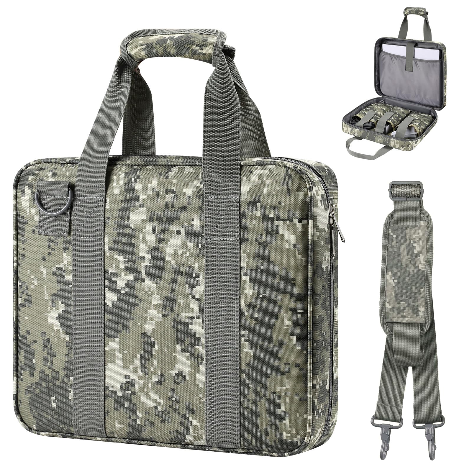 For Starlink Mini Carry Bag, Travel Shoulder Bag with Shoulder Strap for Starlink Mini Dish Kit, 600D Heavy Duty Oxford Cloth, Shockproof Portable Storage Briefcase Handbag for Outdoor, Camping, Sailing - xlinkcore