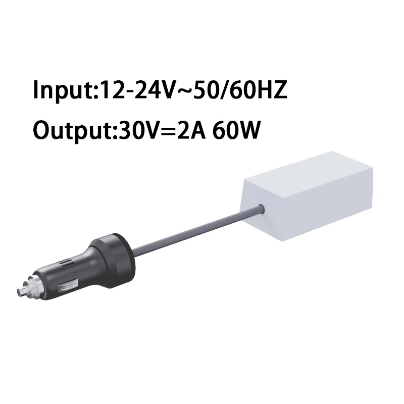 Starlink Mini Car Charger 12V/24V to 30V 2A 60W DC Power Adapter for Truck/RV/Boat - xlinkcore