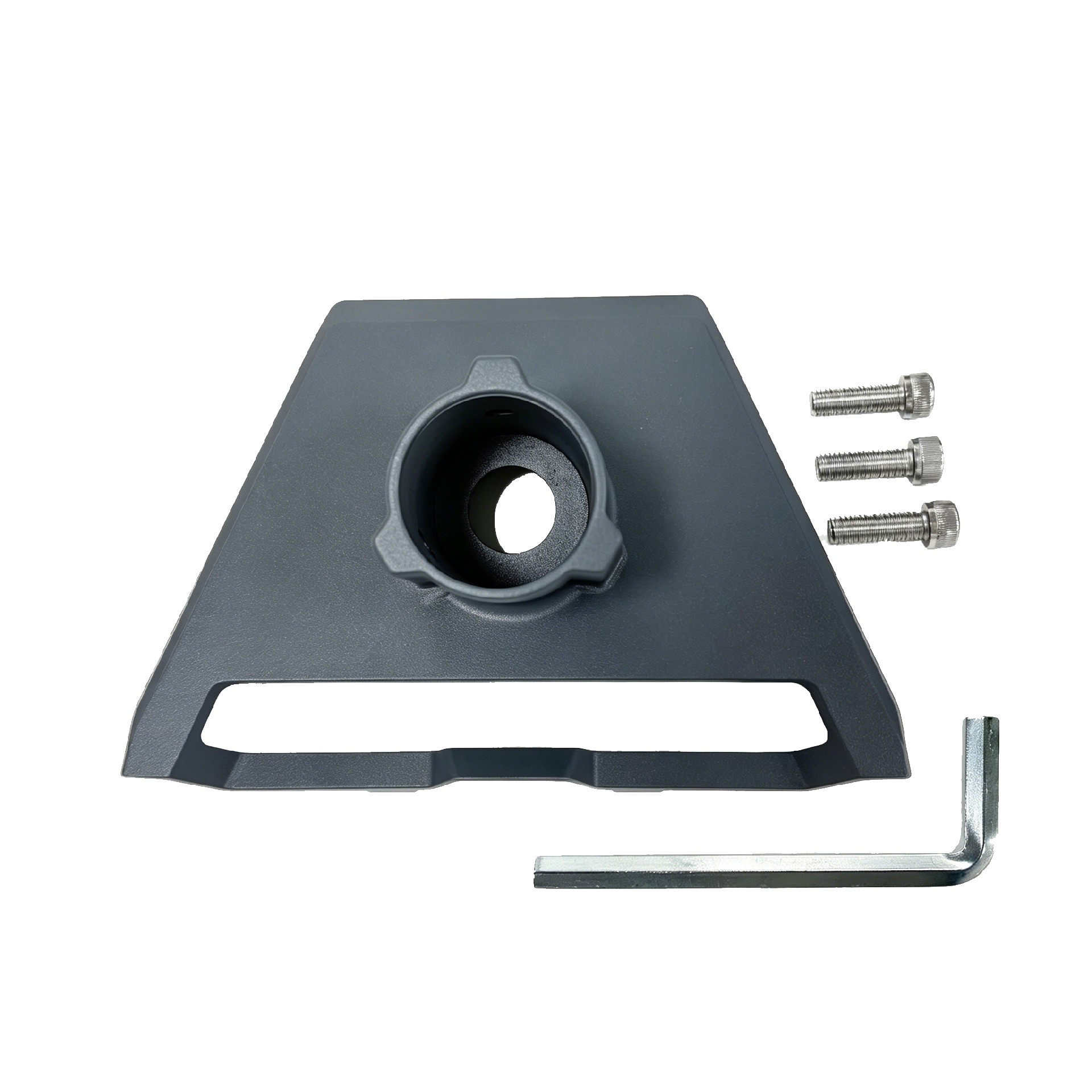 Pipe Mount Adapter for Starlink Gen 3, Heavy Duty Aluminum Alloy Pole Mount Kit for V3 Dish, Roof & Wall Installation - xlinkcore [sort:name]