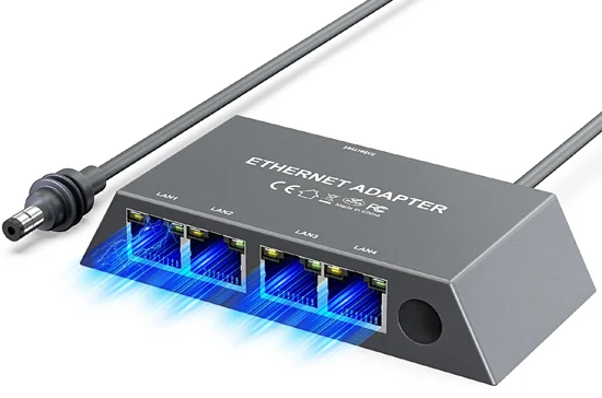 Multi Ports For Starlink Gen 3/ For Starlink Mini Ethernet Adapter - xlinkcore video