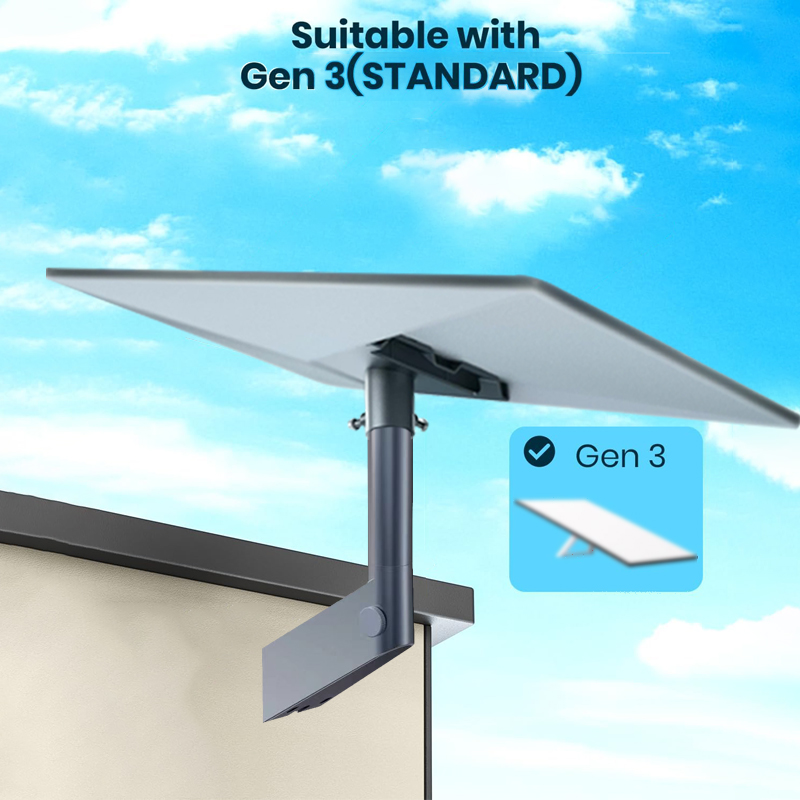 Starlink Wall Mount Roof Bracket, 3rd Generation Wall Mount Fixed Holder Accessories, Source Factory, Hot Selling for Export - xlinkcore