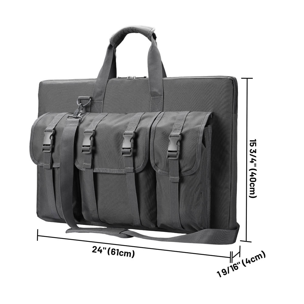 For Starlink Gen 3 Case, Multi-pocket Design, Handbag/Shoulder Travel Bag for Starlink V3 Dish & Accessories, RV Camping - xlinkcore