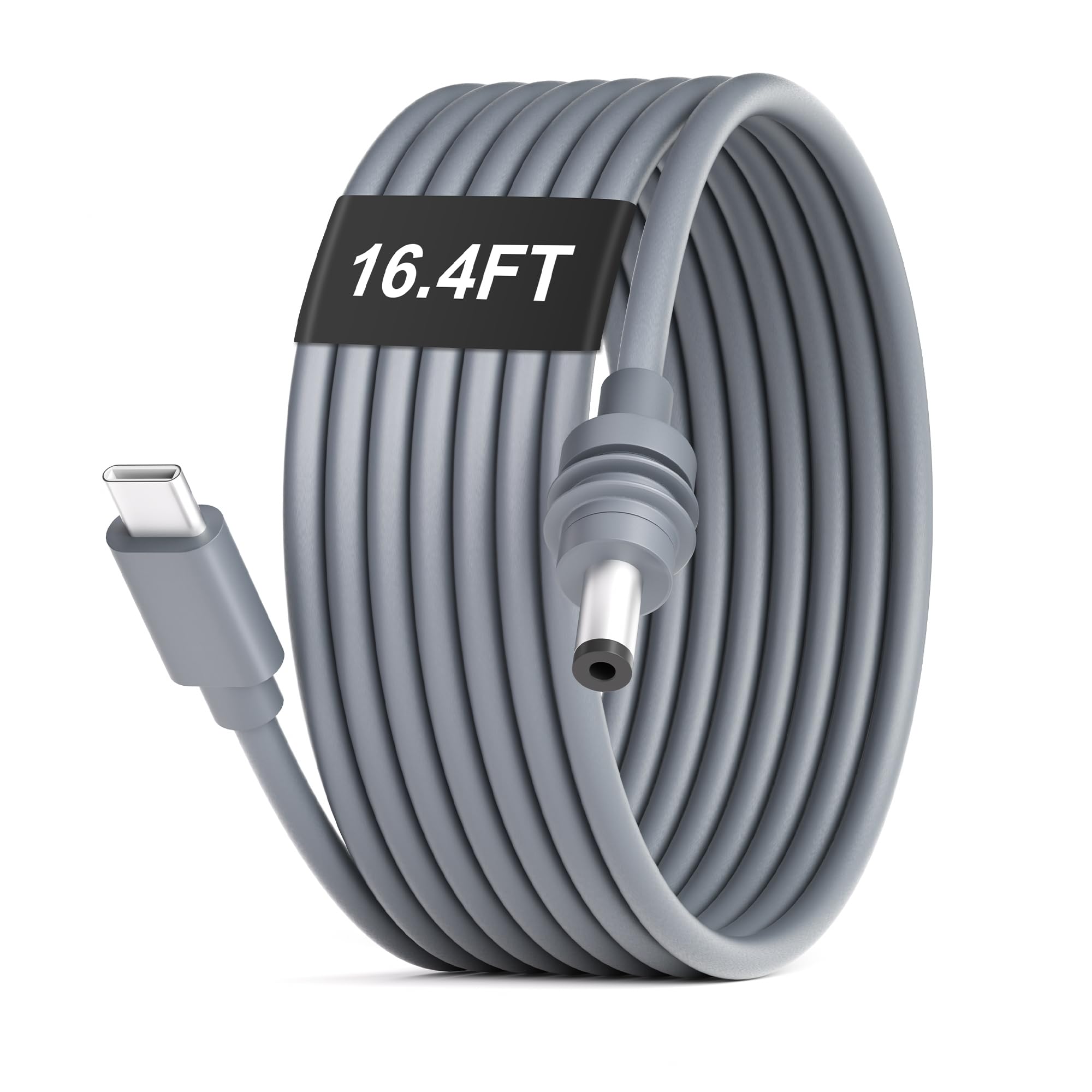 For Starlink Mini USB C to DC Power Cable 16.4 FT/5 M Starlink Mini Cable 100W USB Type-C Input to DC Barrel Jack Charging Cord Waterproof Work with 100W+ PD Source 18AWG - xlinkcore [sort:name]