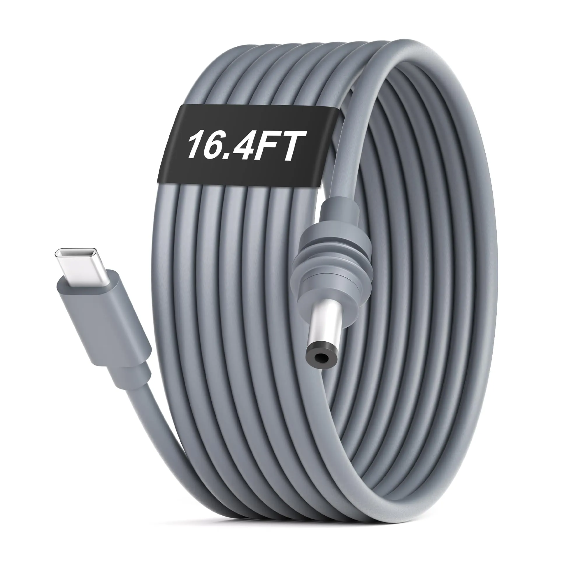For Starlink Mini USB C to DC Power Cable 16.4 FT/5 M Starlink Mini Cable 100W USB Type-C Input to DC Barrel Jack Charging Cord Waterproof Work with 100W+ PD Source 18AWG - xlinkcore