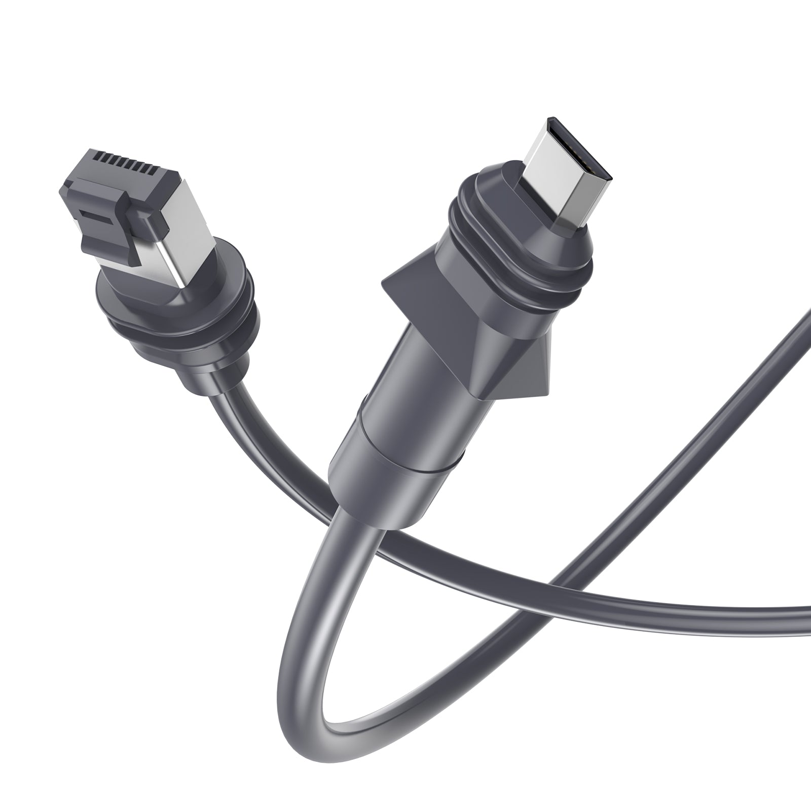 For Starlink Ethernet Cable CMX CMR Rated 24AWG 1200Mbps for Power Supply Connect to The RJ45 Connector,Starlink Rectangular Satellite V2 Replacement Cable for RJ45 routers or Devices - xlinkcore