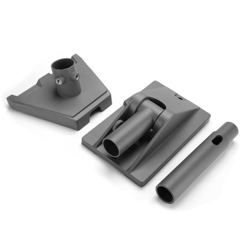 For Starlink Gen 3 Mount, Starlink Pivot Mount with Pipe Adapter and Mast, Swiveling Mechanism Design, Standard Gen 3 Mount for Slanted, shingled Roofs, Easy to Install and Adjust. - xlinkcore