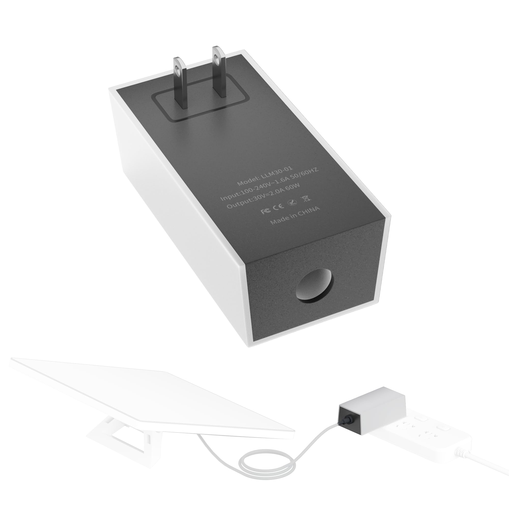 For Starlink Mini Charger 60W Replacement Power Supply AC Adapter 30V 2A Output Wall Charger Plug for Starlink Mini Dish - xlinkcore [sort:name]
