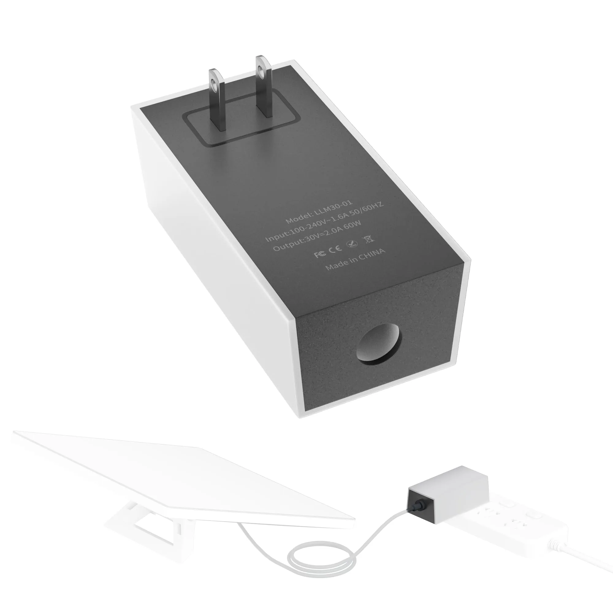 For Starlink Mini Charger 60W Replacement Power Supply AC Adapter 30V 2A Output Wall Charger Plug for Starlink Mini Dish - xlinkcore
