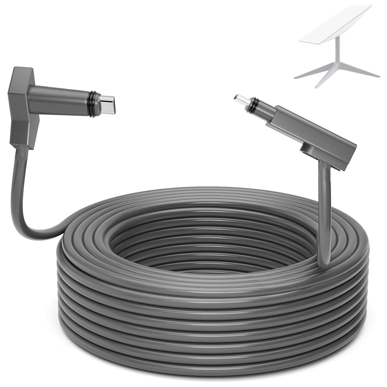 For Starlink Cable Gen 2 30FT 75FT 100FT 150FT, CMX CMR Rated 24AWG Starlink Replacement Cable 1200Mbps, Starlink Extension Ethernet Cable - xlinkcore