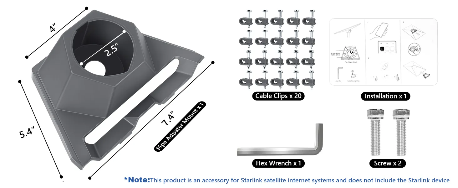 Starlink accessories and solutions by Starlink Network Accessories