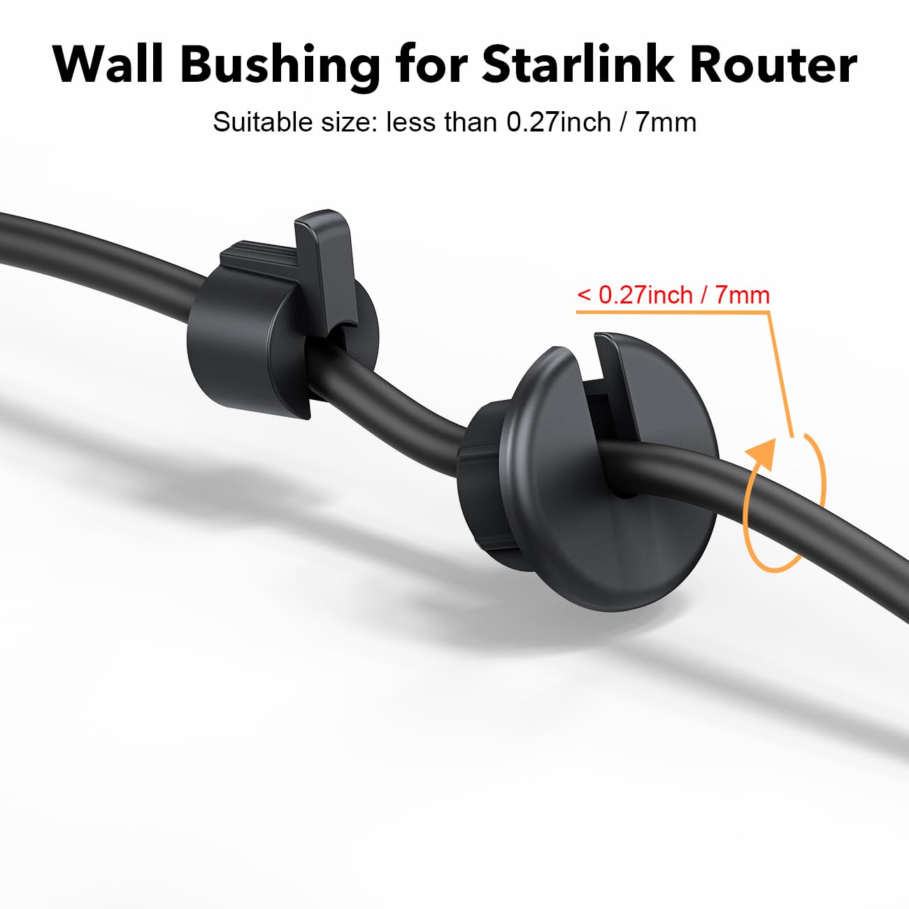 Cable Routing Kit for Starlink, Cable Mounting Kit, Starlink