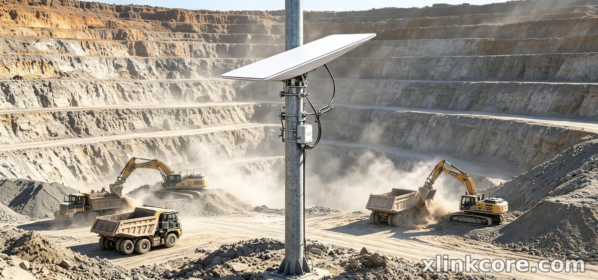 Industrial Starlink for Oil Rigs and Remote Monitoring