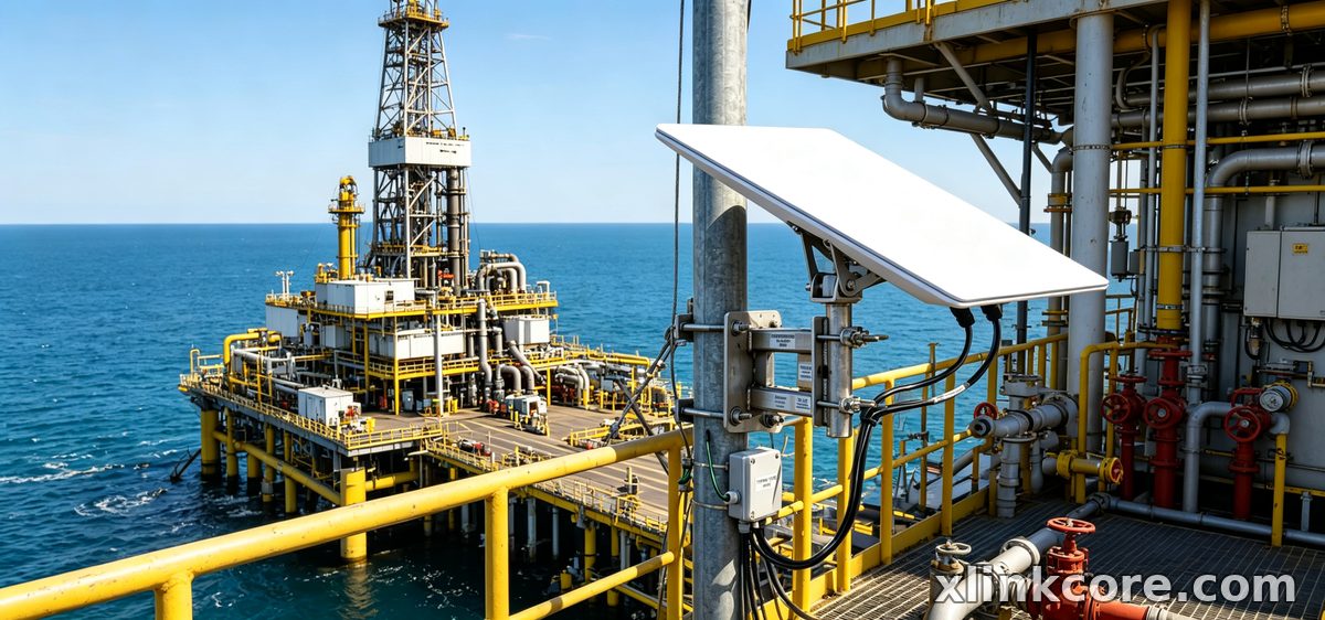 Industrial Starlink for Oil Rigs and Remote Monitoring