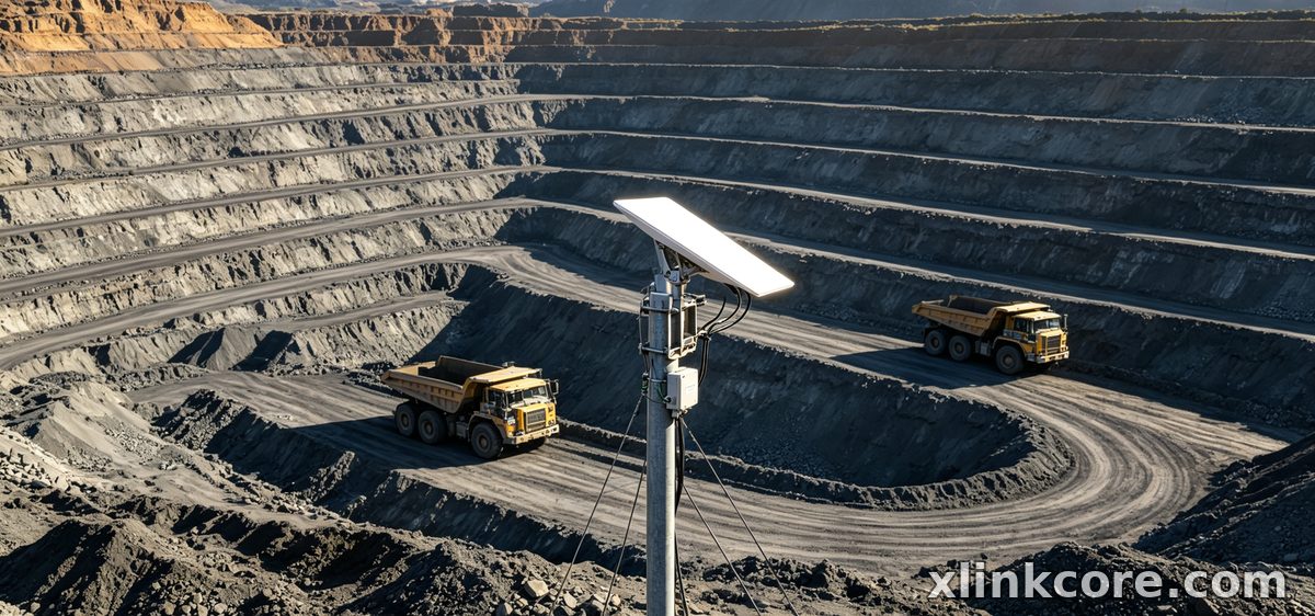 Rugged Starlink Kits for Construction and Mining Sites