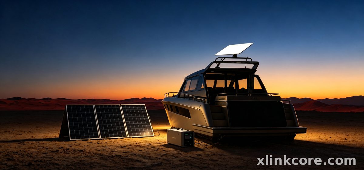 Camper Starlink Setup: 12V DC Power and Roof Mounting
