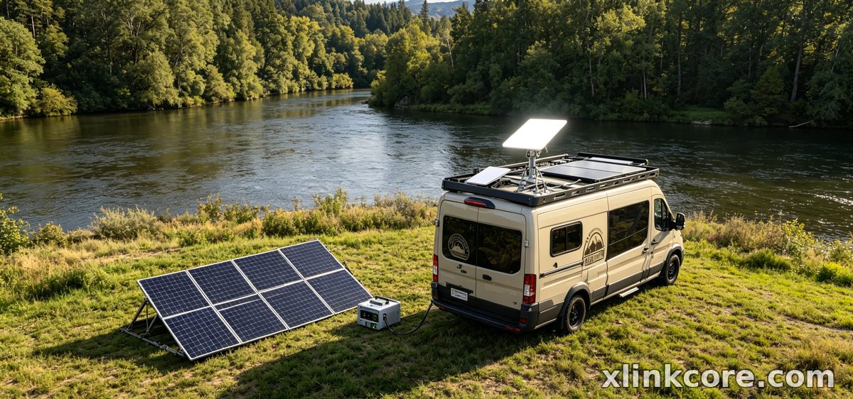 Starlink Off Grid Internet for Vans and Camper Trailers