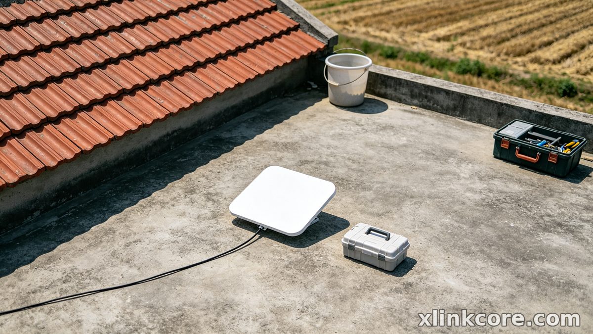 Wall and Roof Penetrations for a Starlink Install