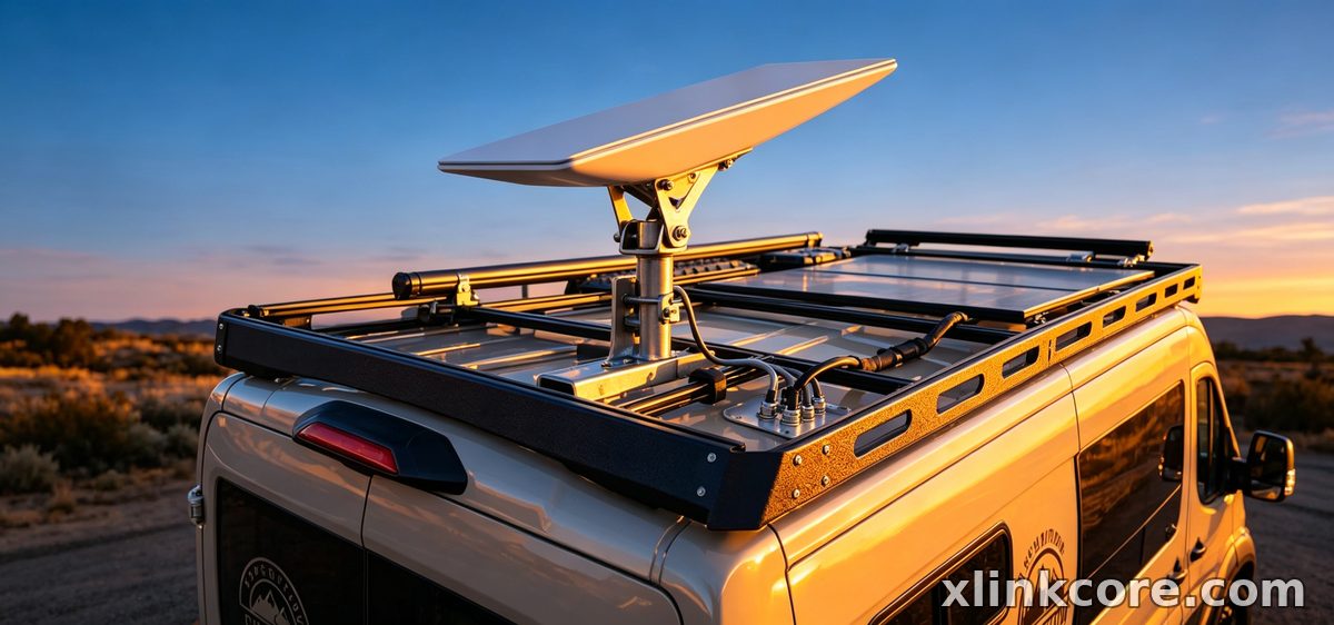 Secure Starlink RV Mounts for Boondocking and Van Life