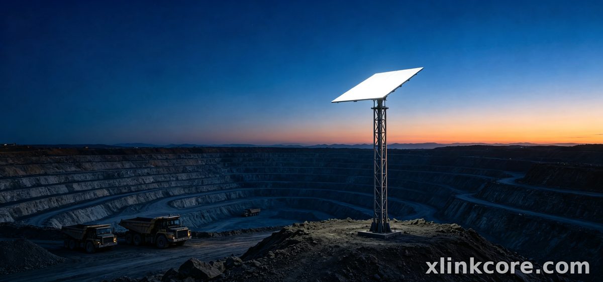 Industrial Starlink for Job Sites, Towers and Mines