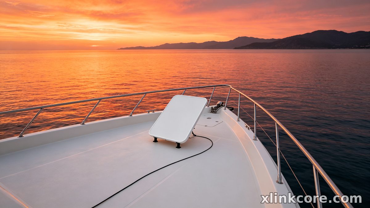 Marine Starlink Mounts: Keeping Boats Online at Sea
